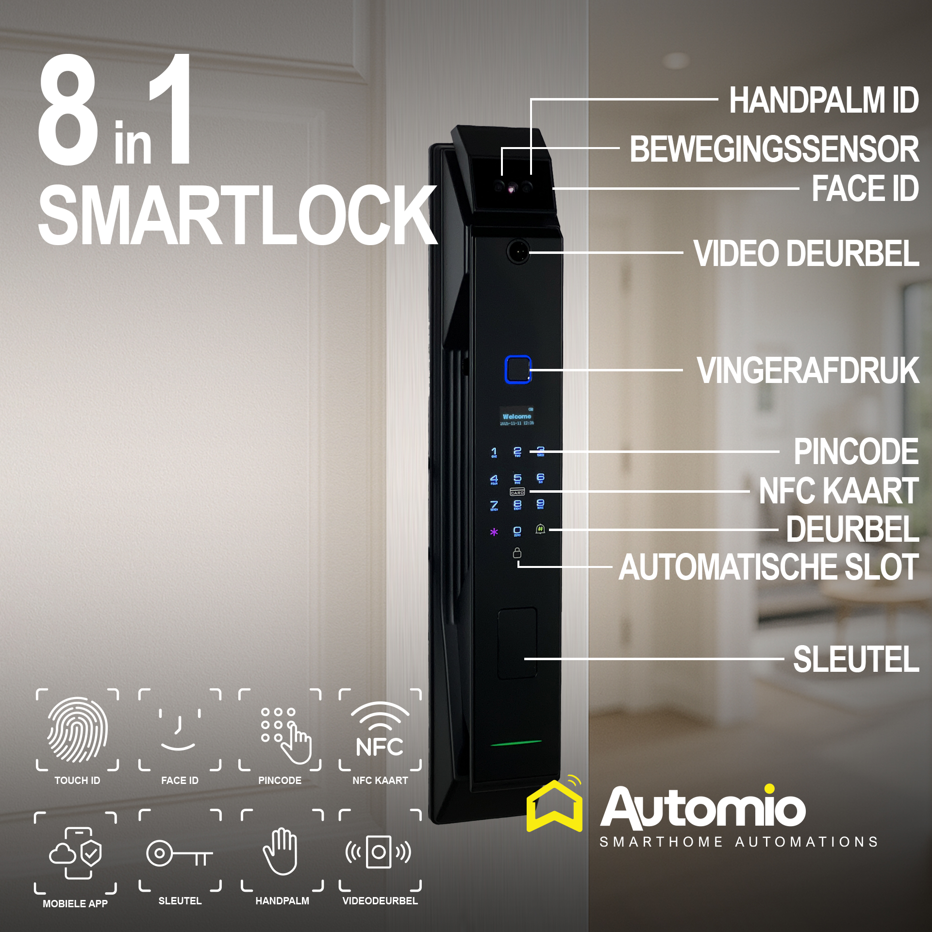 Automio Smartlock Vision 8 Automio Smartlock Vision 8